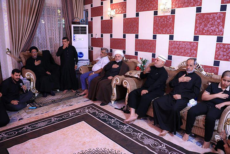 إقامة مجلس عزاء لإحياء ذكرى شهادة السيدة رقية (عليها السلام) في بغداد