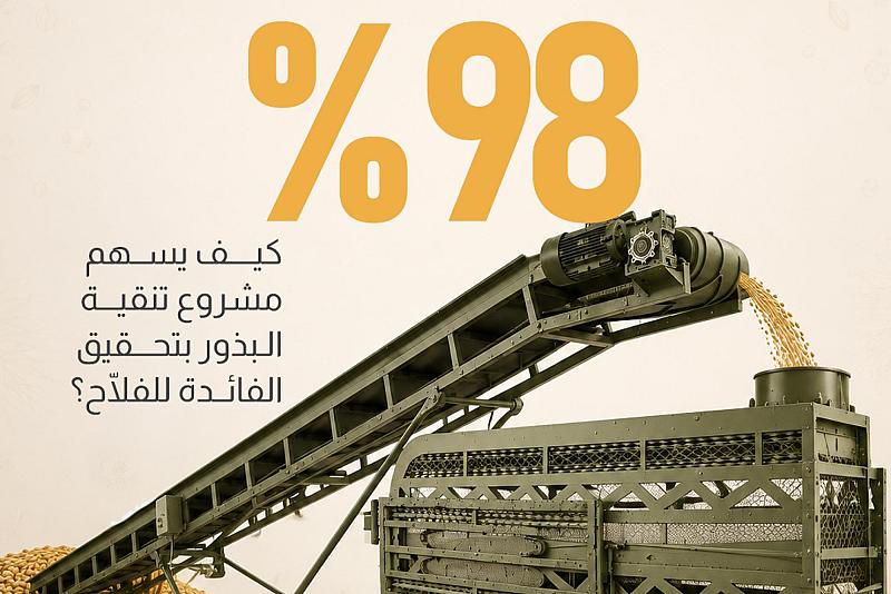 كيف يسهم مشروع تنقية البذور بتحقيق الفائدة للفلّاح؟