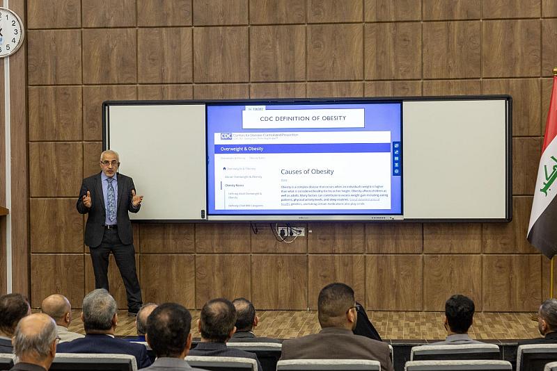 جامعة الكفيل تنظم محاضرة حول جراحة السمنة والمشكلات التي ترافقها