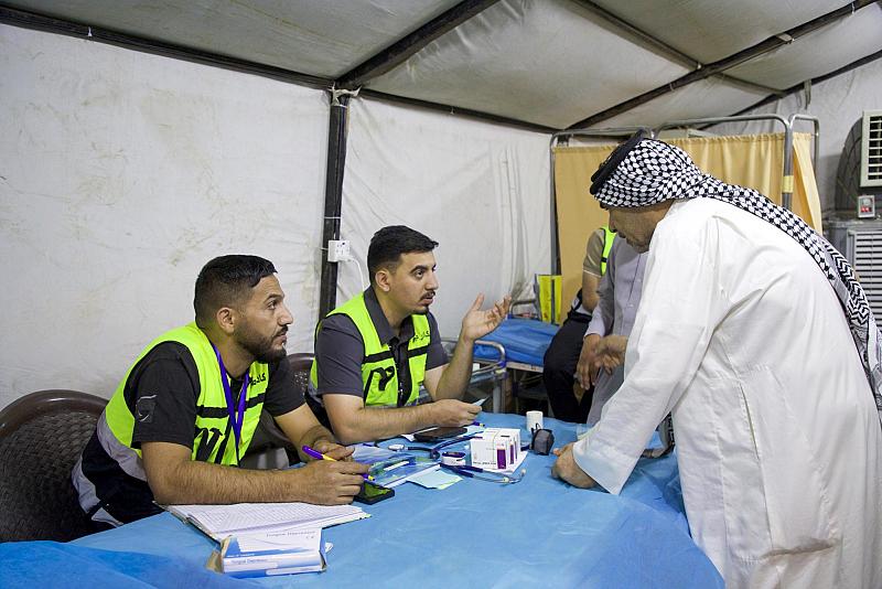 قسم الشؤون الطبية يقدم خدماته الصحية لزائري الإمام الجواد (عليه السلام)