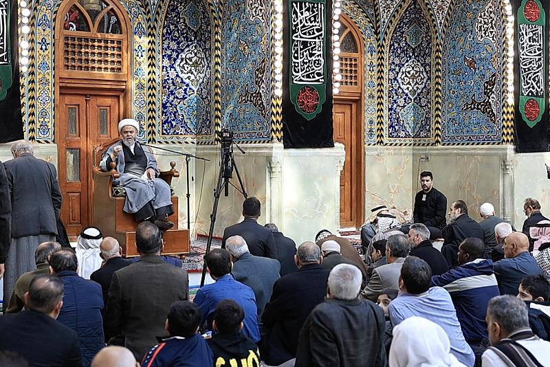 قسم الشؤون الدينية يُحيي ذكرى شهادة الإمام الكاظم (عليه السلام)