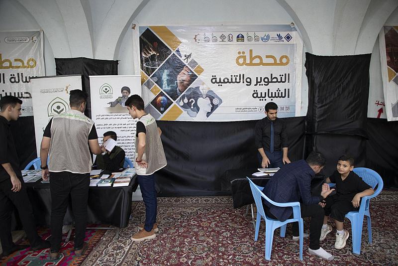 العتبة العباسية تقيم محطات فتية الكفيل الثقافية في مرقد التابعي سعيد بن جبير (رضي الله عنه)