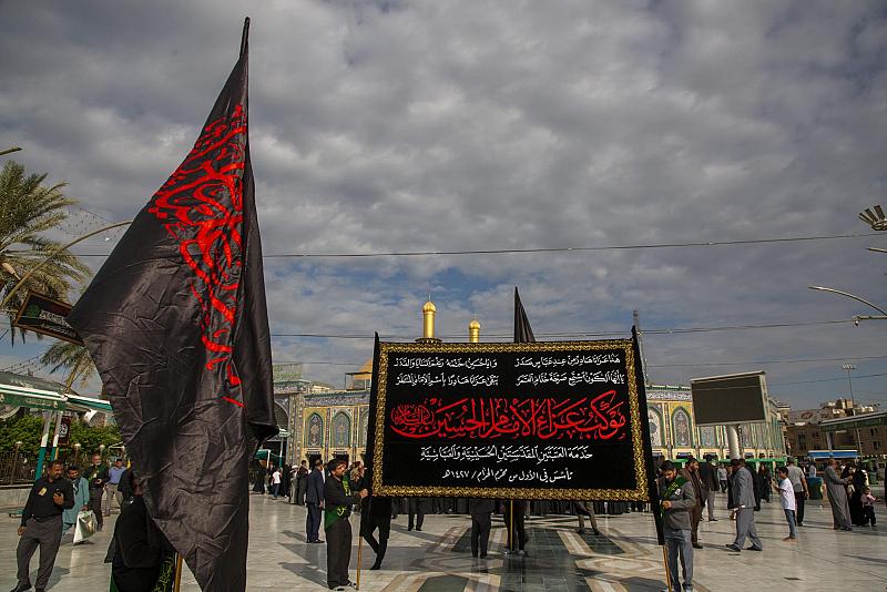 خدمة العتبتين المقدستين يحيون ذكرى شهادة السيدة الزهراء (عليها السلام)