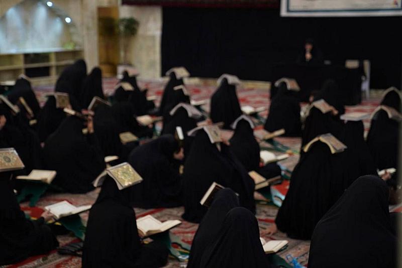 شعبة التوجيه الديني النسوي تحيي ليلة القدر الثانية وذكرى شهادة الإمام علي (عليه السلام)