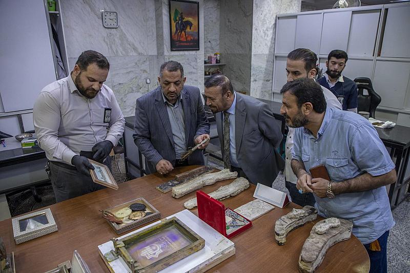 وفد أكاديمي: جهود متحف الكفيل تعكس حرص العتبة العباسية المقدسة على حفظ الموروث التراثي