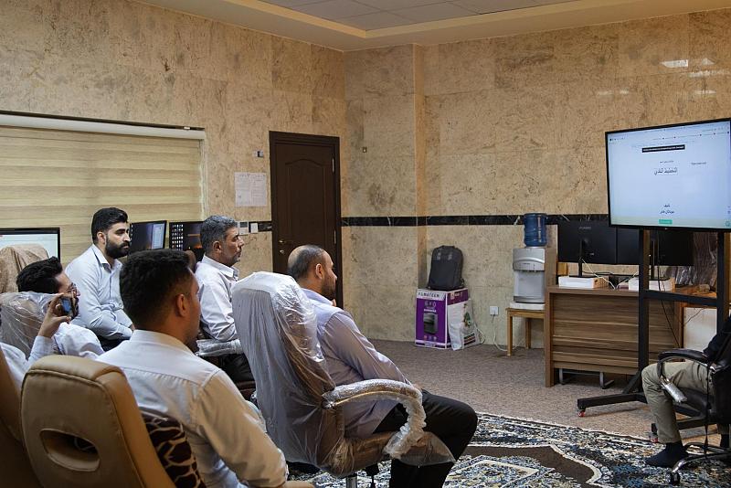قسم الشؤون الفكرية والثقافية يقيم ورشة تدريبية حول برنامج (Adobe Acrobat)