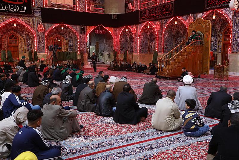 العتبة العباسية تقيم مجالس عزاء بذكرى وفاة السيدة زينب (عليها السلام)
