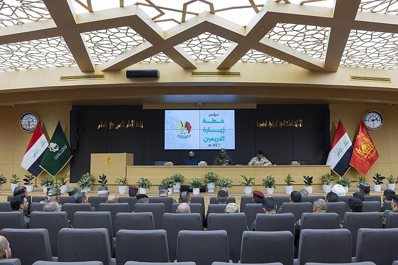 فرقة العباس (عليه السلام) تعقد مؤتمرها السنويّ الخاصّ بزيارة الأربعين