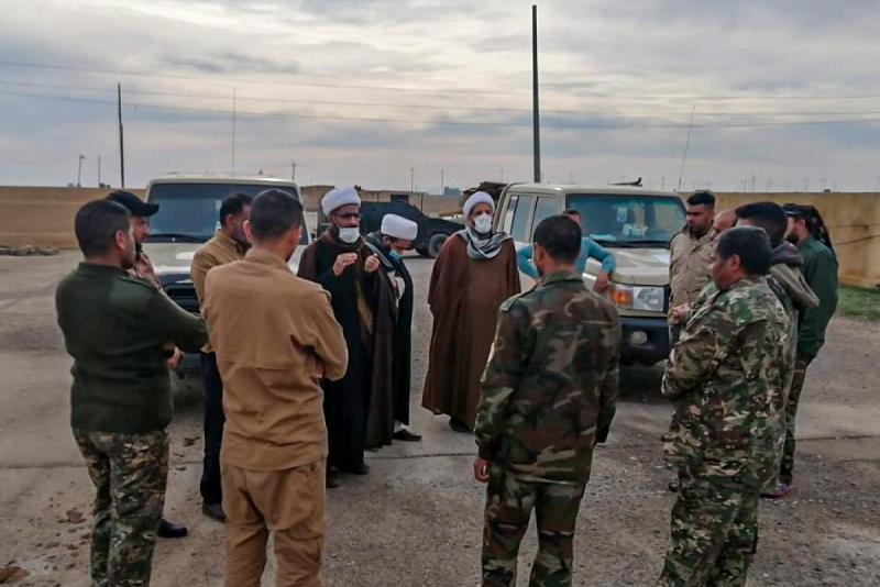 لجنةُ الإرشادِ والدعم تصل إلى عين الفرس
