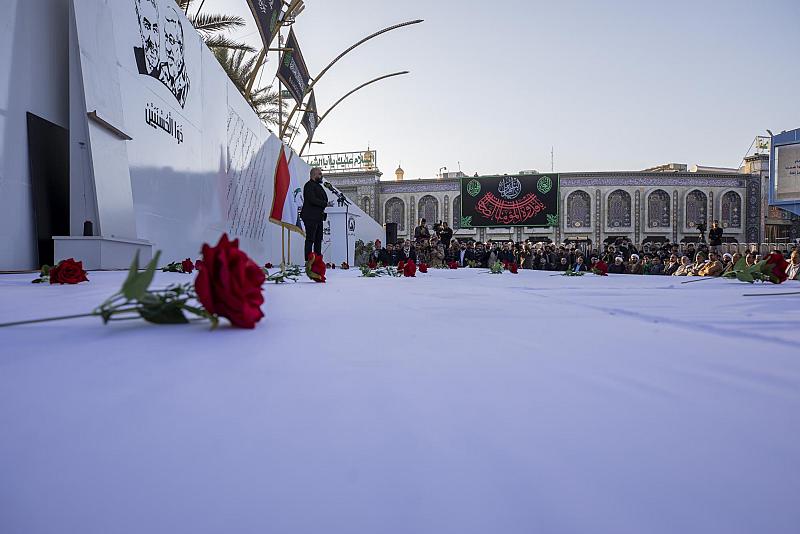 ساحة ما بين الحرمَينِ تشهد احتفاليةً لاستذكار شهداء النصر