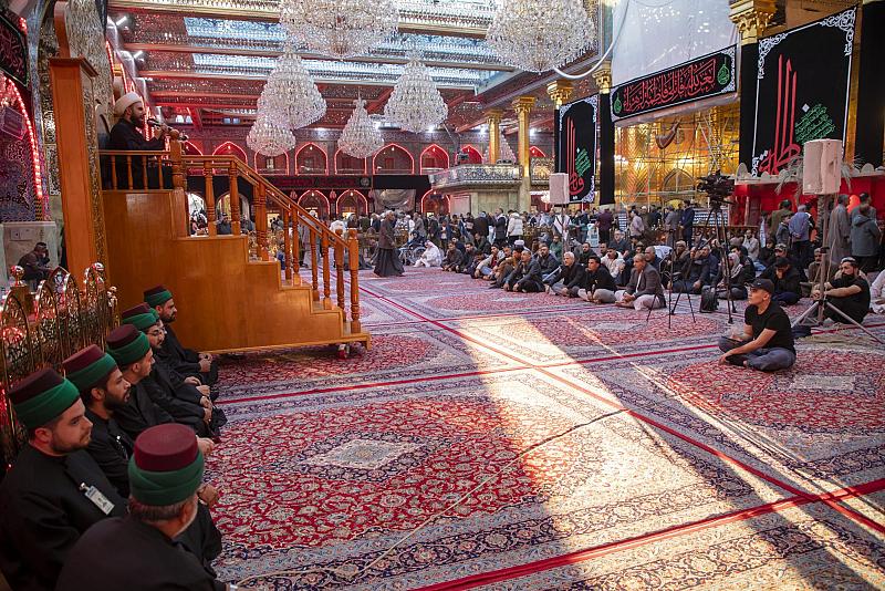 العتبة العباسية تنظم مجلس عزاء بذكرى شهادة السيدة فاطمة الزهراء (عليها السلام)