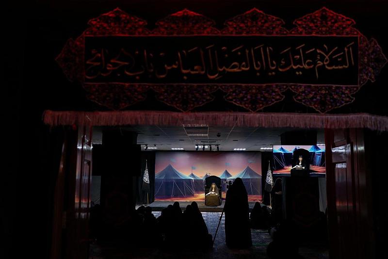 شعبة الخطابة النسوية تقيم مجلس عزاء بحلول شهر المحرم الحرام