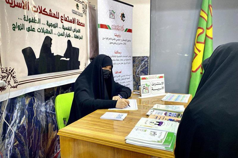 بخدمات متعددة..مركز الثقافة الأسرية يستقبل زائرات الأربعين