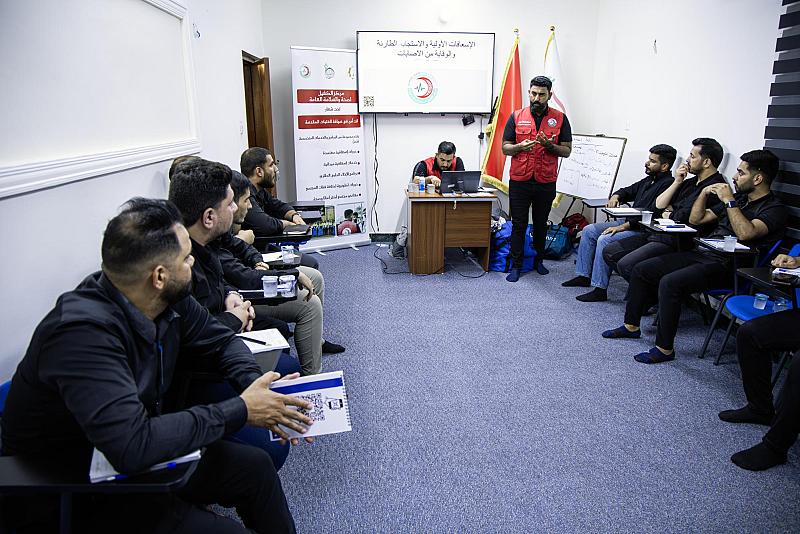 قسم الشؤون الطبية يختتم دورة الإسعافات الأولية لملاكات مركز ارتقاء للتنمية المجتمعية
