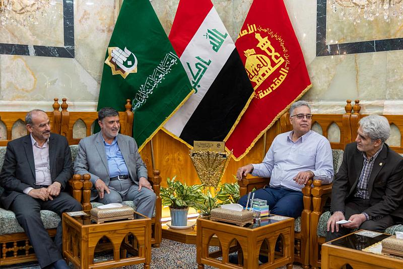العتبة العباسية المقدسة تستضيف وفدًا من رؤساء الجامعات الإيرانية التكنولوجية