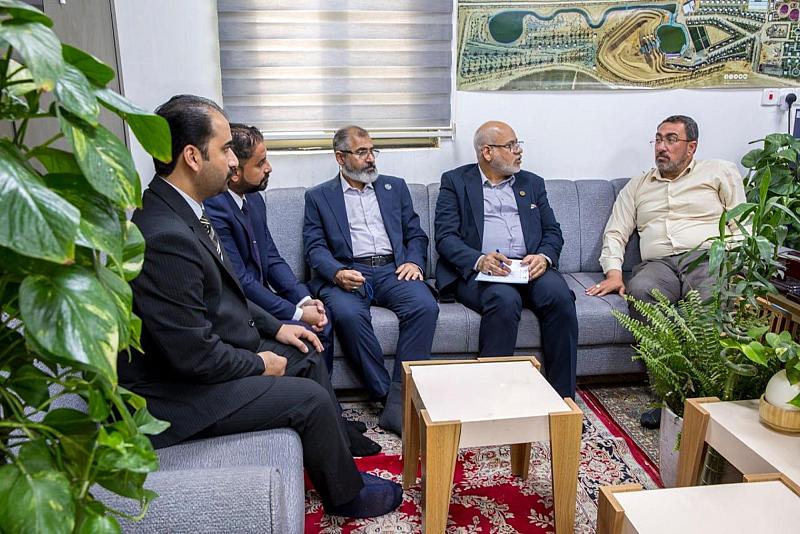 قسم التطوير ومدينة الفردوس يبحثان آفاق التعاون في مجال التدريب