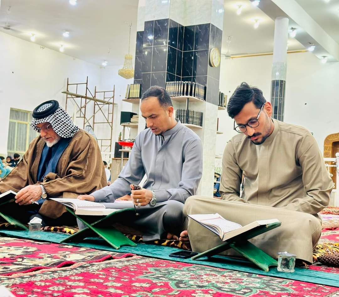 المَجمَع العلميّ ينظم أكثر من (10) ختمات قرآنية مرتلة في محافظة المثنى