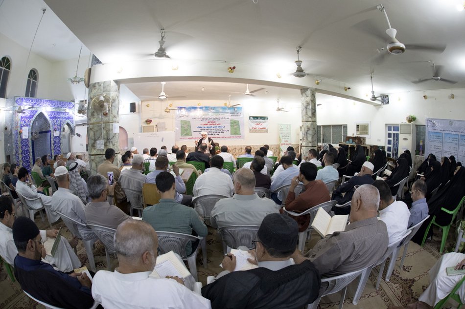 حضور كبير لأساتذة وباحثين ومهتمين بالشأن القرآني لفعاليات دورة (المنهج الحق) المقامة في بغداد