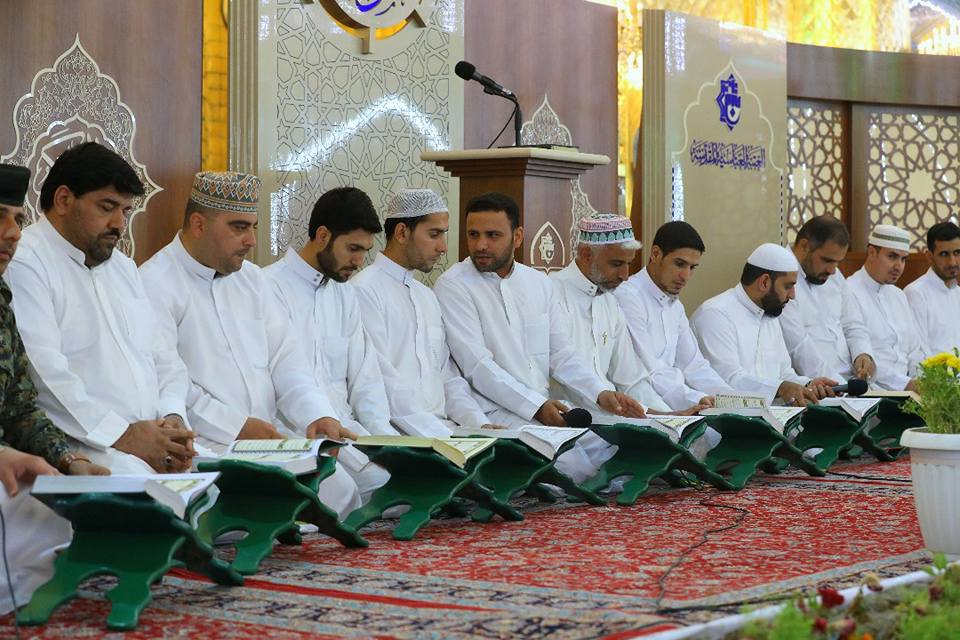 بحضور الأمين العام للعتبة العباسية المقدسة معهد القرآن الكريم يقيم حفل اختتام الختمة القرآنية الرمضانية