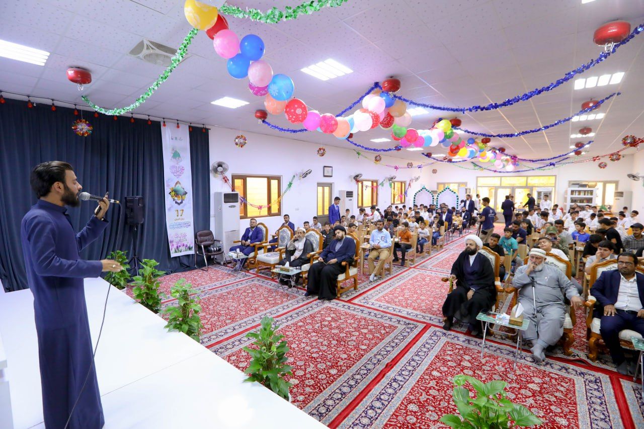 معهد القرآن الكريم يحتفي بذكرى ولادة الصادقين -عليهما السلام-