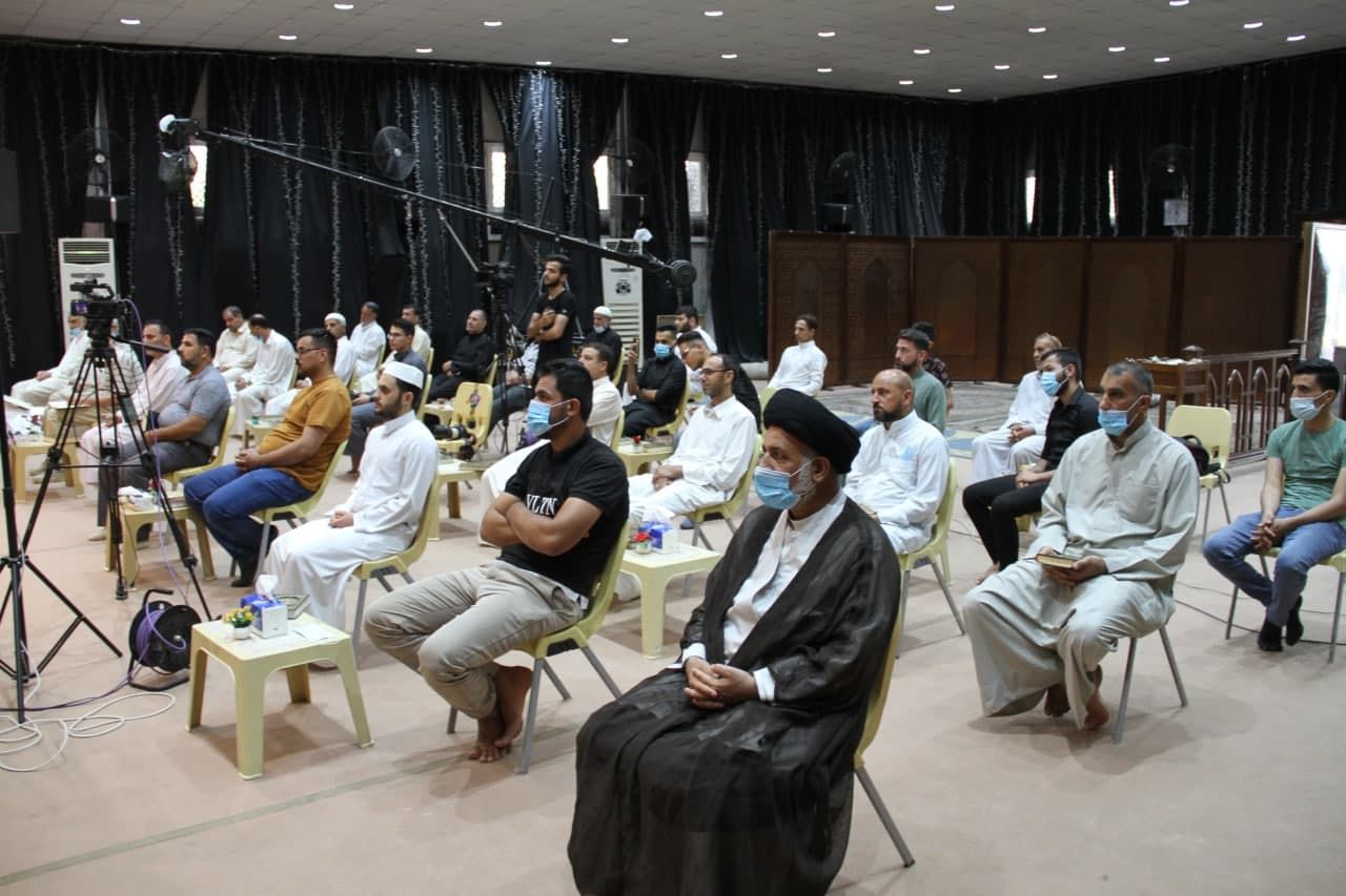 فرع الهندية يقيم محفلاً قرآنيًا بالتعاون مع العتبة الكاظمية المقدسة