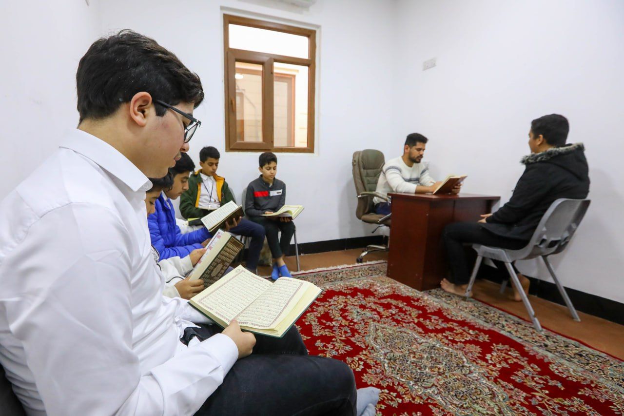 المَجمَع العلميّ يطلق المخيم القرآني الربيعي لطلبة الحفظ في كربلاء المقدسة