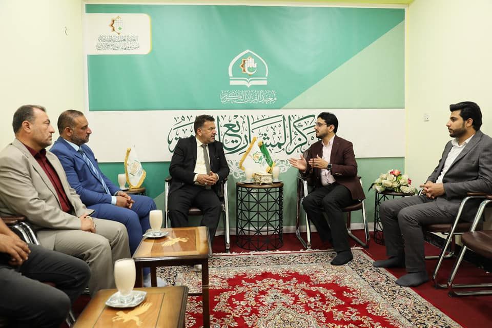 المؤسسات القرآنية في العراق تتوافد على زيارة مشروع أمير القراء ويطلعون على مختلف مفاصله