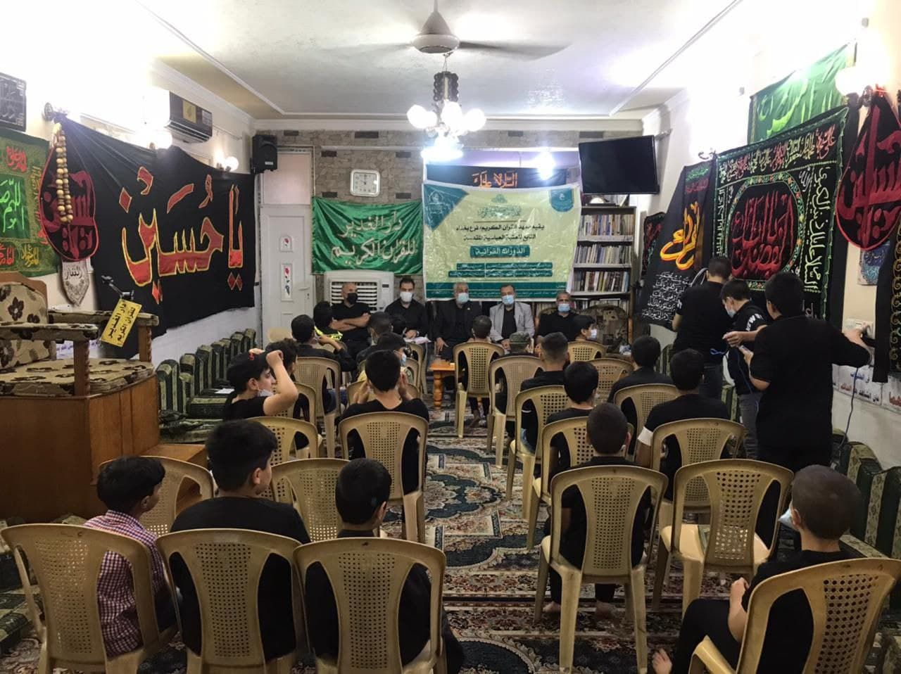 معهد القرآن الكريم فرع بغداد يكرم عددا من طلبته الحفاظ