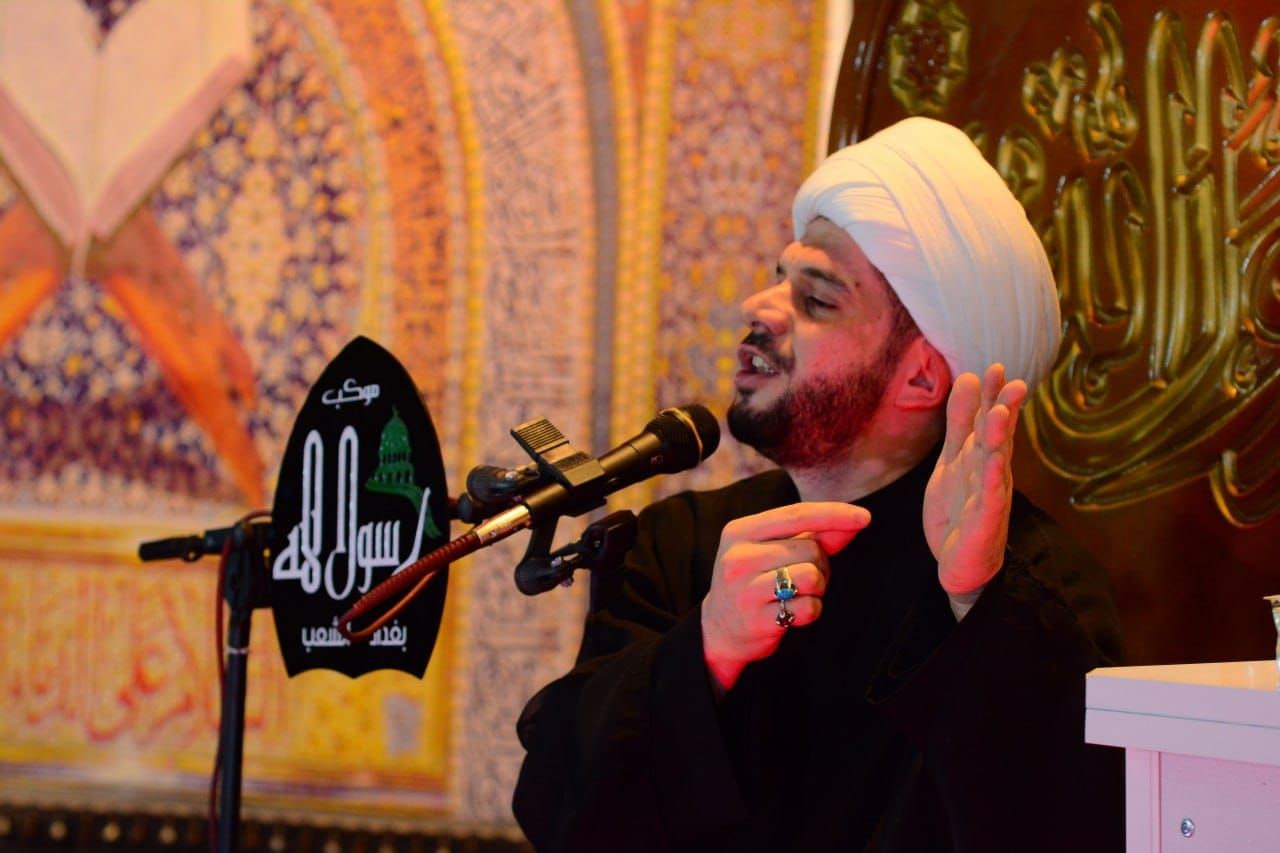 معهد القرآن الكريم فرع بغداد يقيم مجلس عزاء حسيني ضمن مشروعه التبليغي