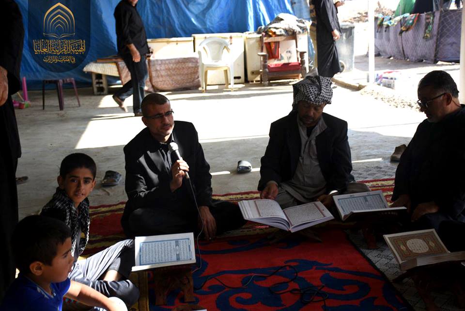 مشروع المحطات القرآنية في الزيارة الأربعينية يشهد تعاون جميع المؤسسات القرآنية في العراق