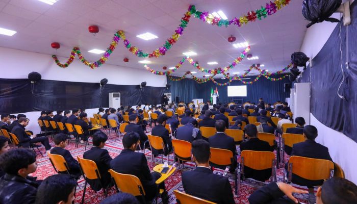 معهد القرآن الكريم يحتفي بالولادات الشعبانية المباركة في كربلاء