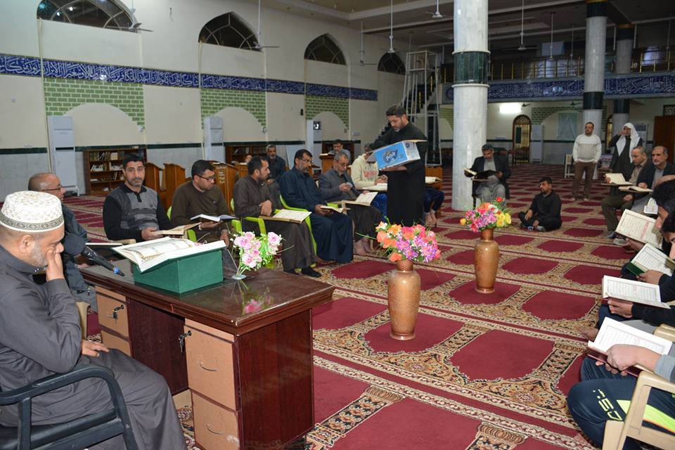 معهد القرآن الكريم فرع الشعب يقيم جلسة قرآنية تعليمية بالطريقة المصرية