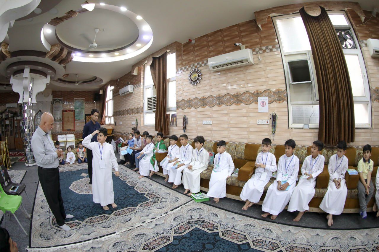 أكثر من (٣.٨٠٠) طالب يشاركون في مشروع الدورات القرآنية الصيفية بمركز مدينة كربلاء