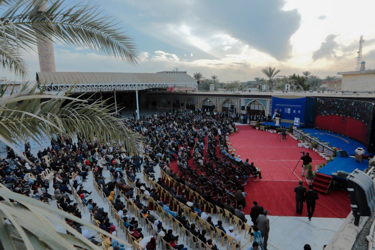 وسط حضور كبير المَجمع العلمي للقرآن الكريم يختتم مشاريع عام ٢٠٢٢ في بابل