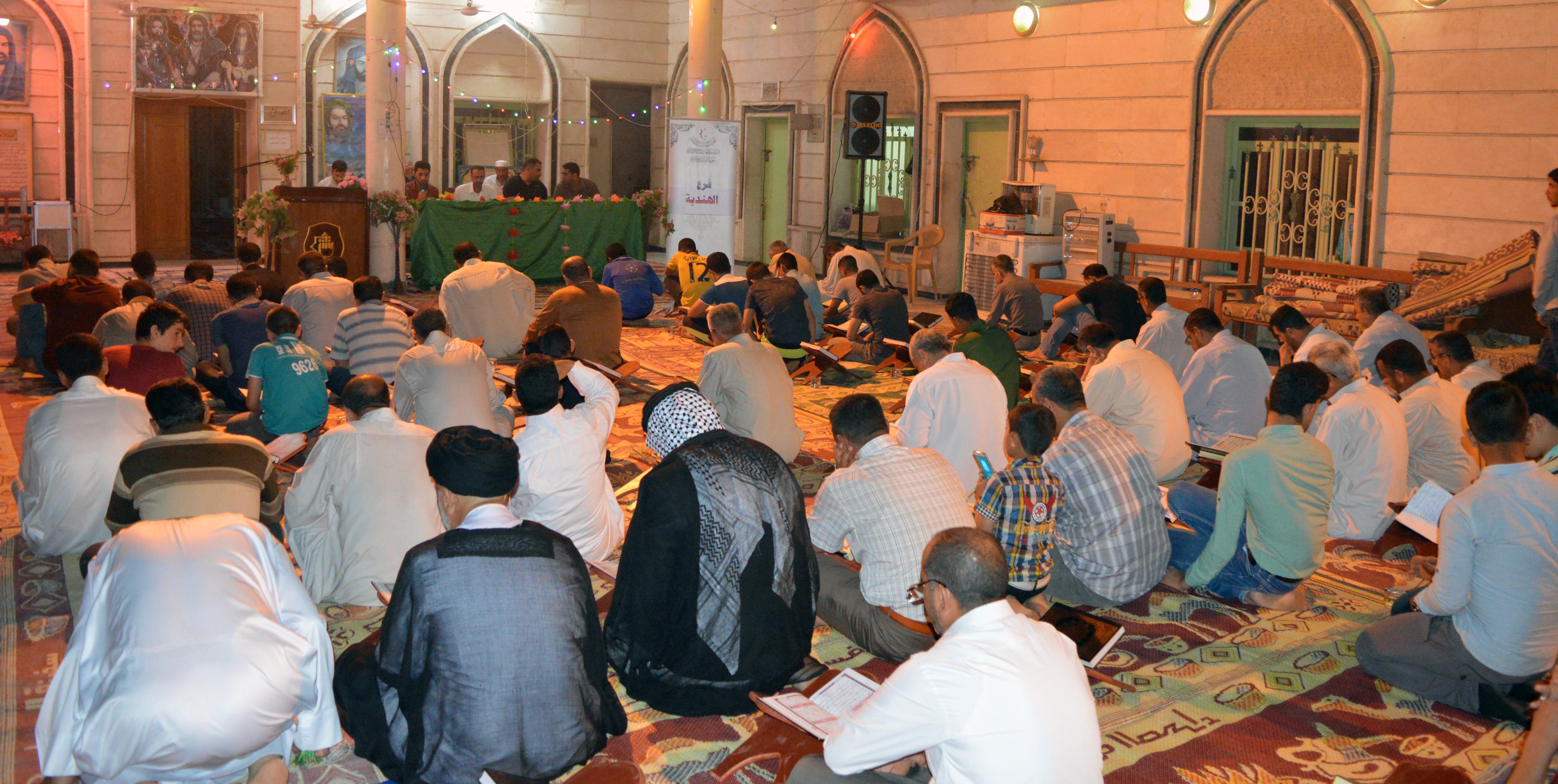 معهد القرآن الكريم فرع الهندية يقيم ختمة قرآنية مباركة