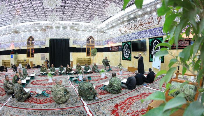 معهد القرآن الكريم يواصل إقامة مشروعه   ليدَّبَّرُوا آياته  بمشاركة منتسبي القوات الأمنية