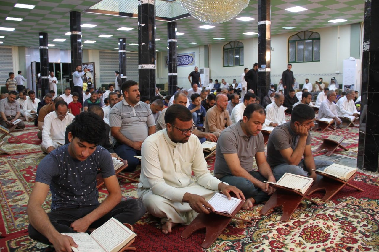 محفل قرآنيّ كبير في الهندية إحياءً لذكرى شهادة صادق العترة عليه السلام