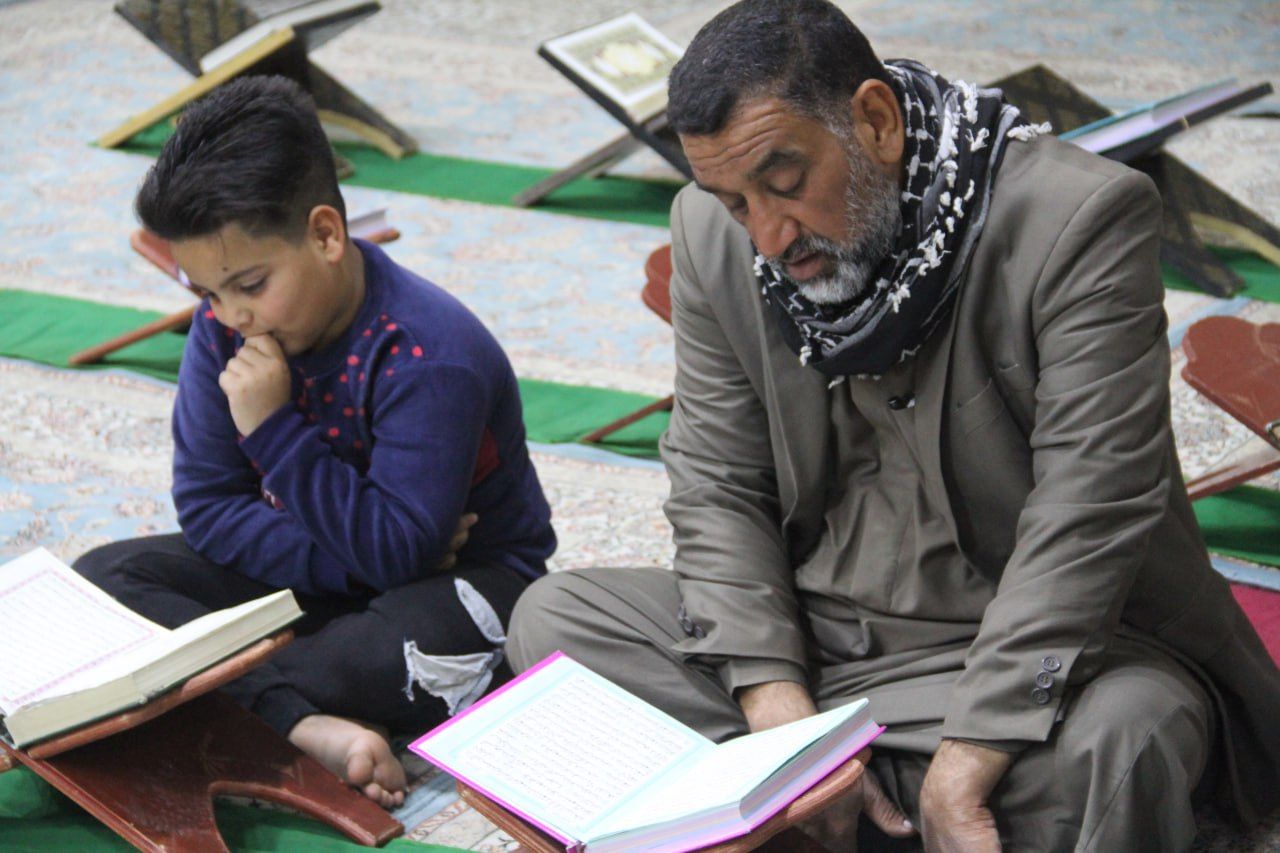 مجالس قضاء الهندية تزدان بأكثر من (40) ختمة قرآنية مرتلة