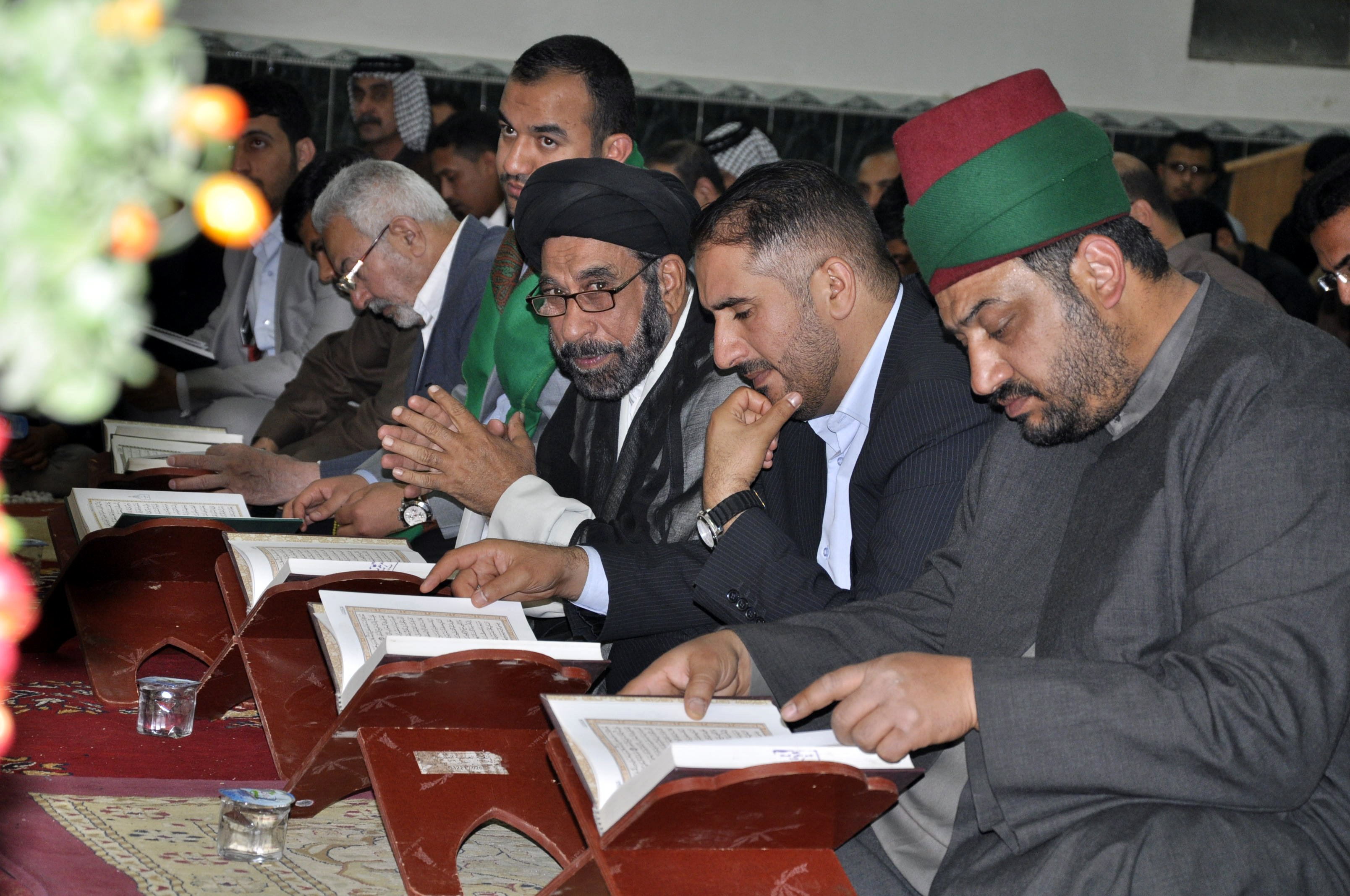 بحضور مميز معهد القرآن الكريم  يبث عبق الكتاب العزيز في قضاء الشامية بمحافظة الديوانية