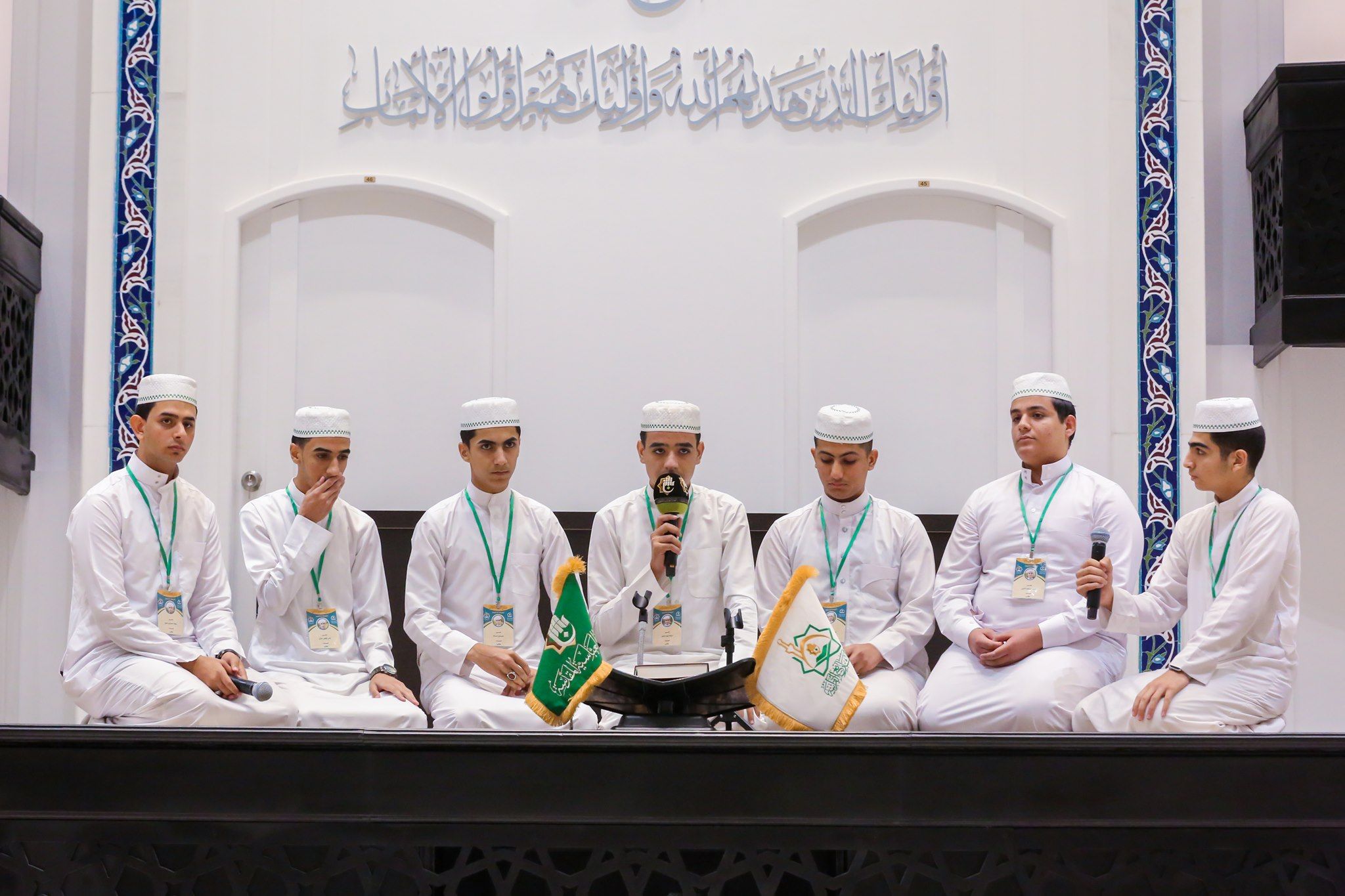 معهد القرآن الكريم / فرع النجف يقيم المحفل القرآني السنوي الأول لطلبة مشروع أمير القراء الوطني
