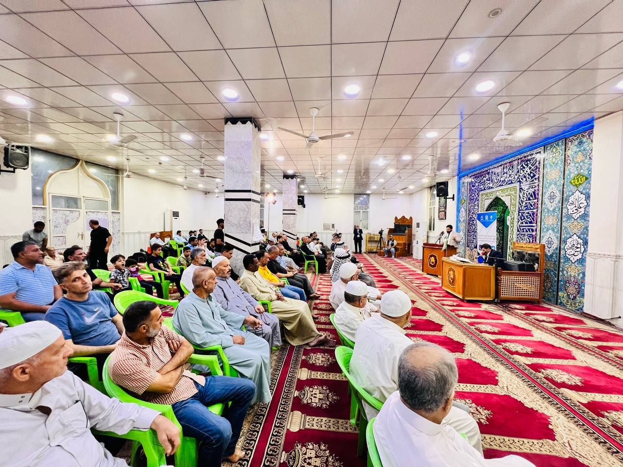 المَجمَع العلميّ والمركز الوطني لعلوم القرآن يقيمان محفلاً قرآنياً في بغداد