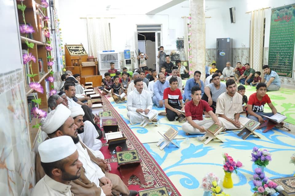 الموالون في بغداد يجددون البيعة لأمير المؤمنين (عليه السلام) في محفلاً قرآنياً مبارك