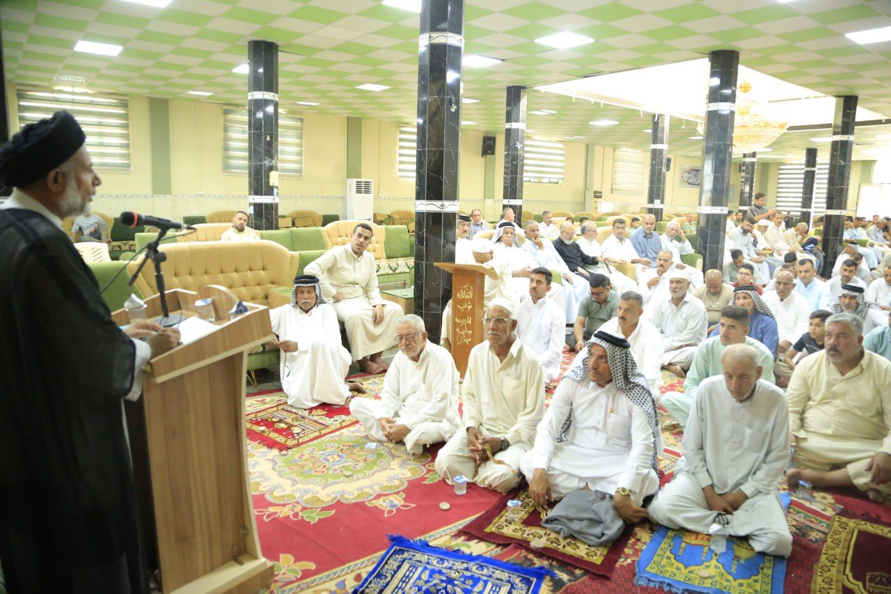 معهد القرآن الكريم يحيي صلاة العيد في قضاء الهندية