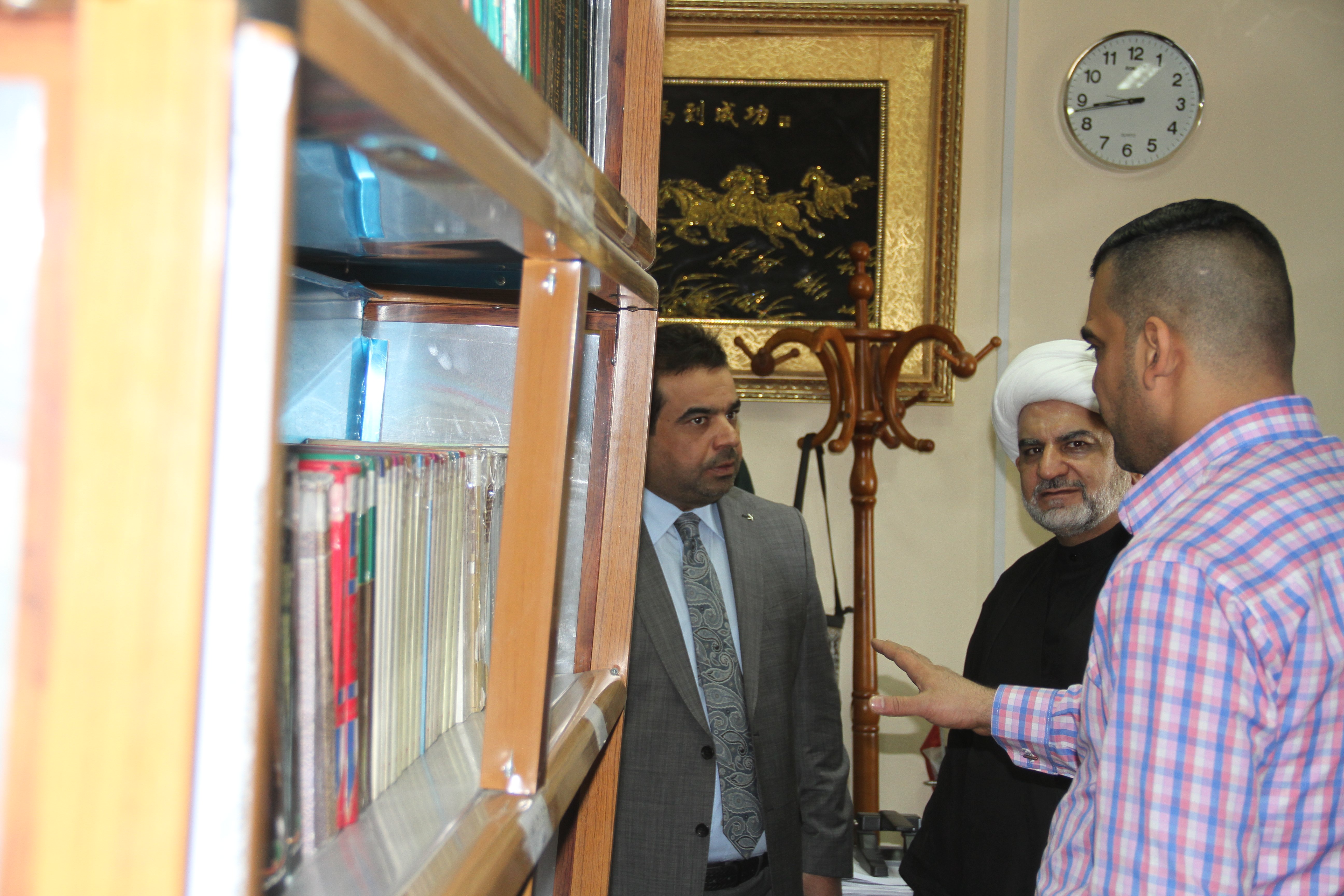 عمادة كلية التربية في جامعة واسط تشيد بإنجازات العتبة العباسية المقدسة القرآنية
