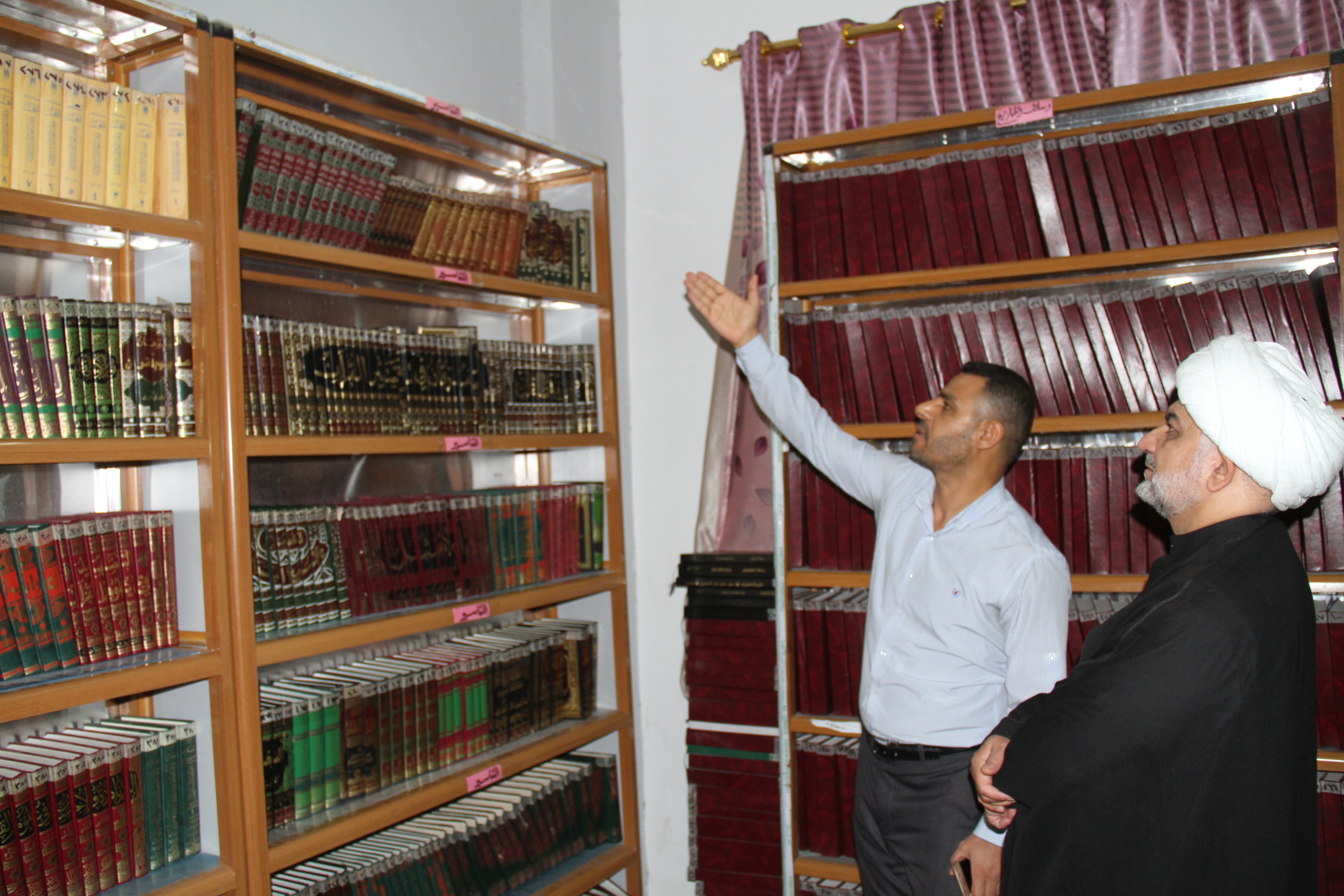 عمادة كلية التربية في جامعة واسط تشيد بإنجازات العتبة العباسية المقدسة القرآنية