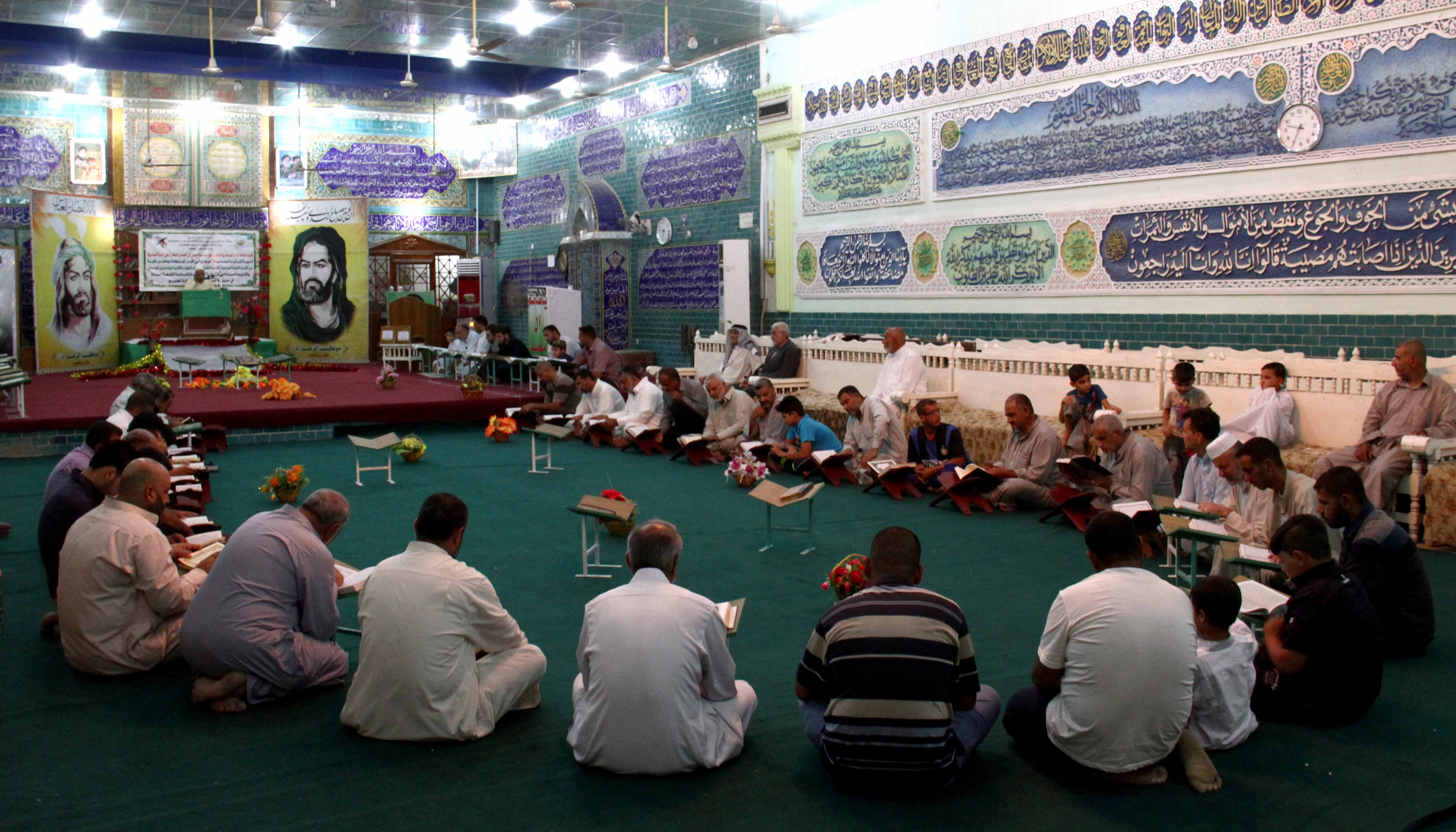 رابطة قرّاء السدة تقيم محفل قرآني مبارك بالتعاون مع معهد القرآن الكريم 