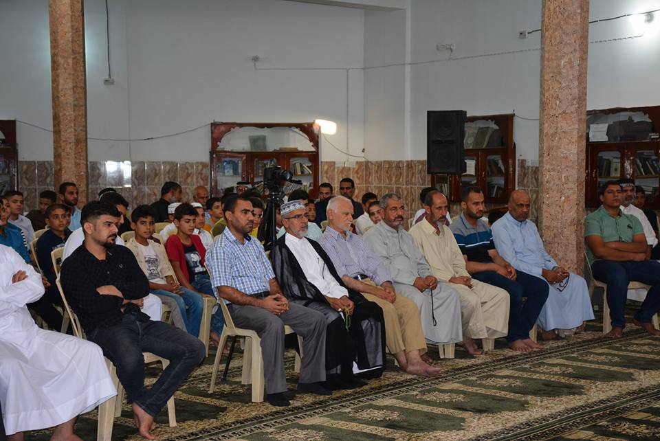 معهد القرآن الكريم / فرع بابل يقيم حفل تخرج (14) دورة قرآنية لأحكام التلاوة والتجويد