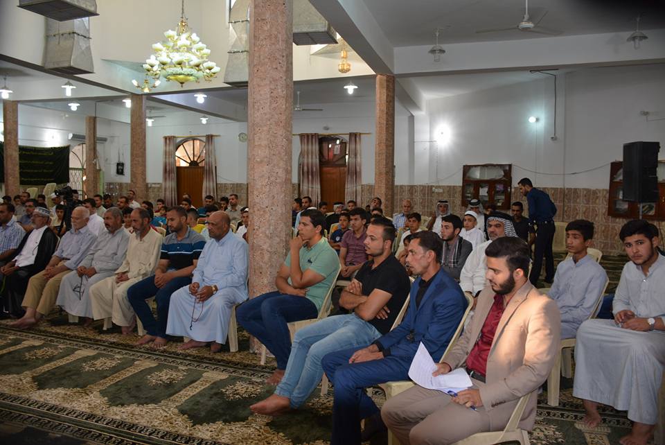 معهد القرآن الكريم / فرع بابل يقيم حفل تخرج (14) دورة قرآنية لأحكام التلاوة والتجويد