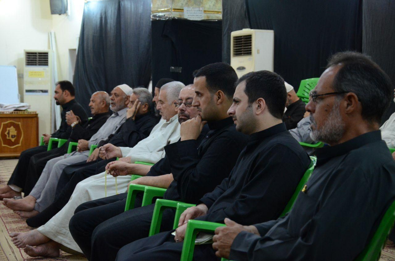 معهد القران الكريم / فرع بغداد يقيم مجلساً حسينياً بذكرى دفن الاجساد الطاهرة