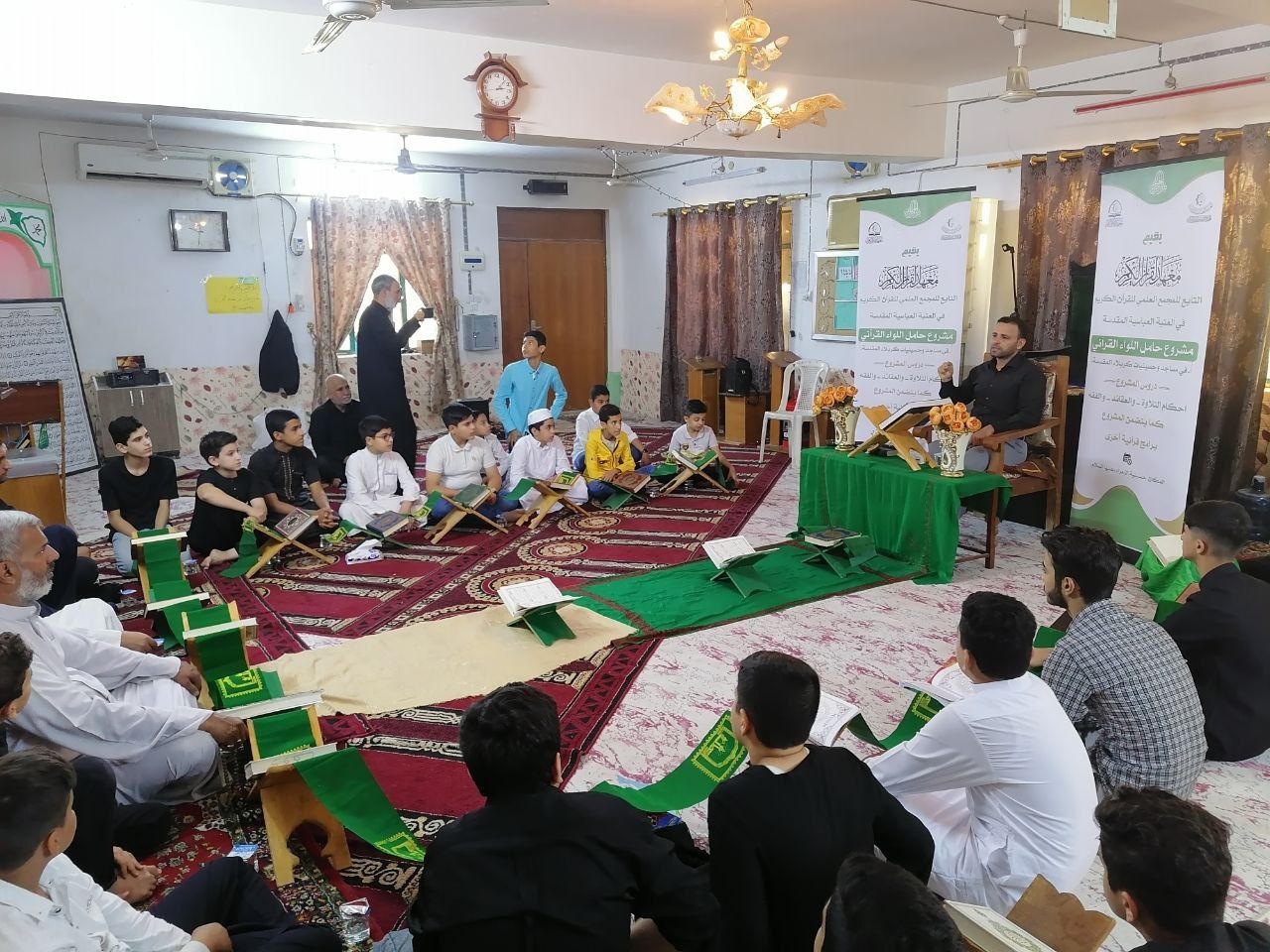 معهد القرآن الكريم يقيم ملتقى قرآنيًا بين مساجد وحسينيات كربلاء المقدسة